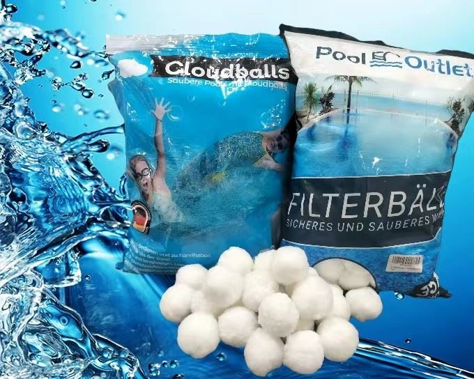 100% Polyester Fiber Replace Sand For Pool Water Filtration