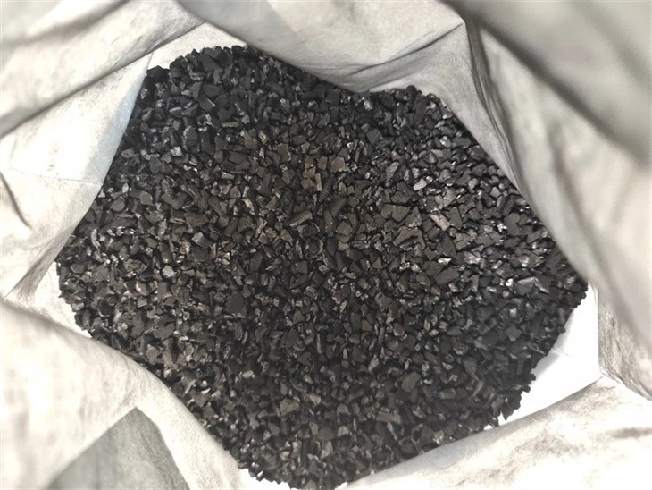 Coconut Based 25kg Valve Bag Jacobi Pellet Activated Carbon For Gold Mining