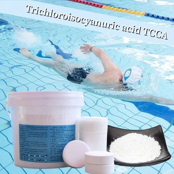 Fast Effervescent 90% TCCA Swimming Pool With Clean Water