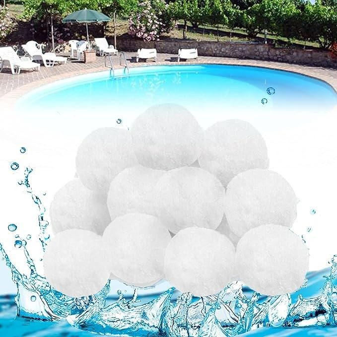Pool Filter Balls Eco-Friendly Filter Media For Swimming Pool Sand Filters