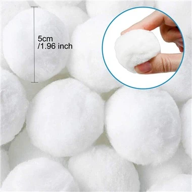 700g Vacuum Bag Filter Material Fiber Ball