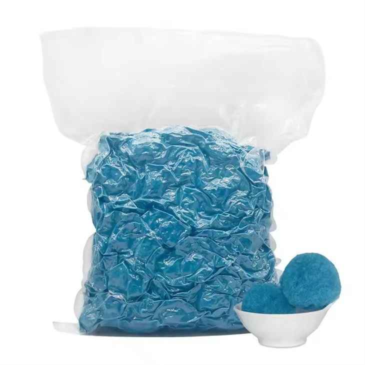 Polymer Pool Filter Balls Blue Fibalon Blue Pool Filter Balls