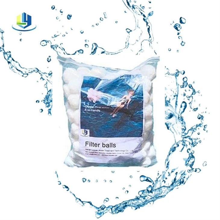 Poo Filter Media 100% Polyester Fiber Ball Sand Filter 700g Filter Ball Fit Swimming Pool Cleaning Device
